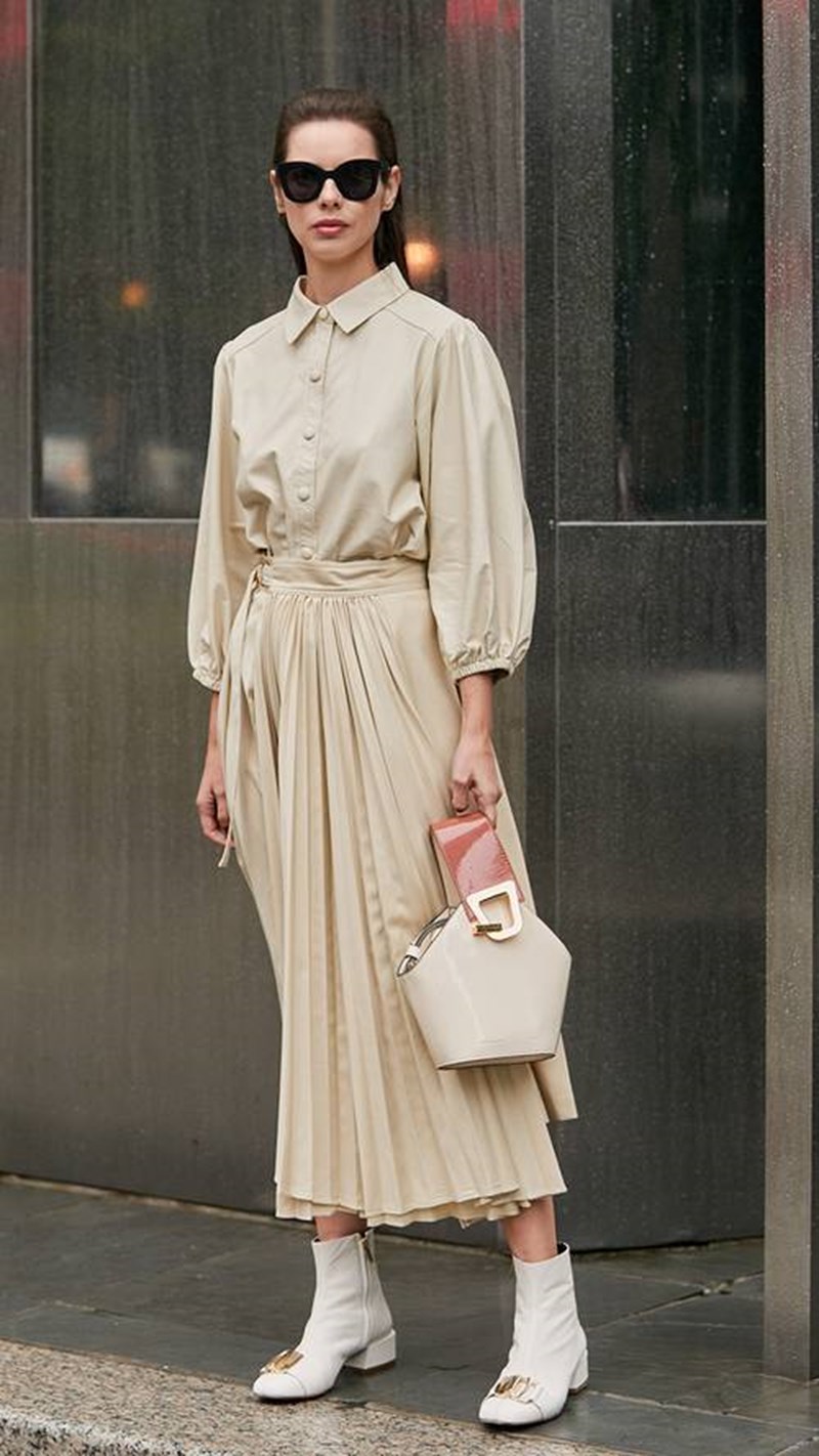 10 ultra chic look με πλισέ φούστα για να πάρεις ιδέες (+ οι 11 καλύτερες!) - εικόνα 8