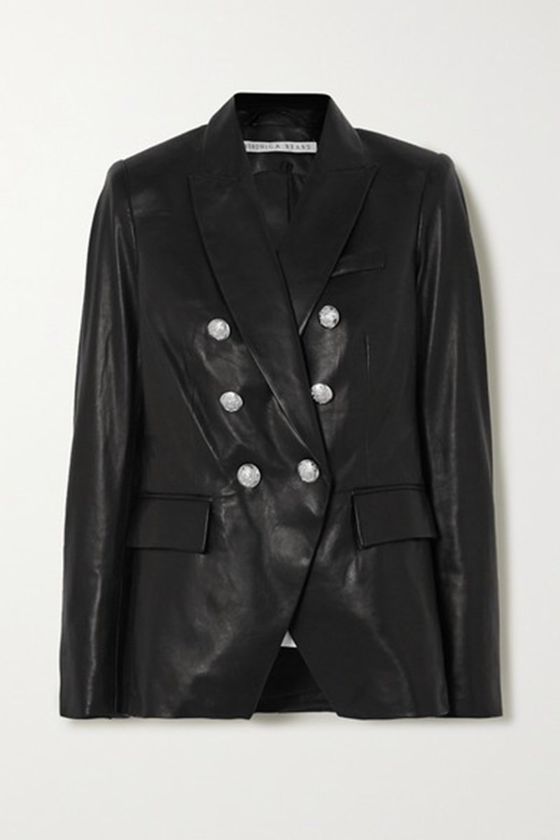 Sexy και ταυτόχρονα υπέρκομψη; Με αυτά τα μαύρα leather blazer μπορείς! - εικόνα 7