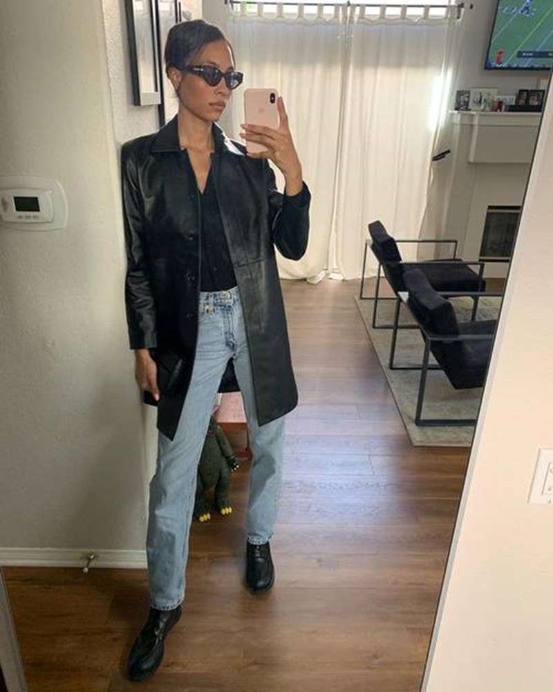 15 τρόποι να φορέσεις δερμάτινο σακάκι σαν influencer - εικόνα 10
