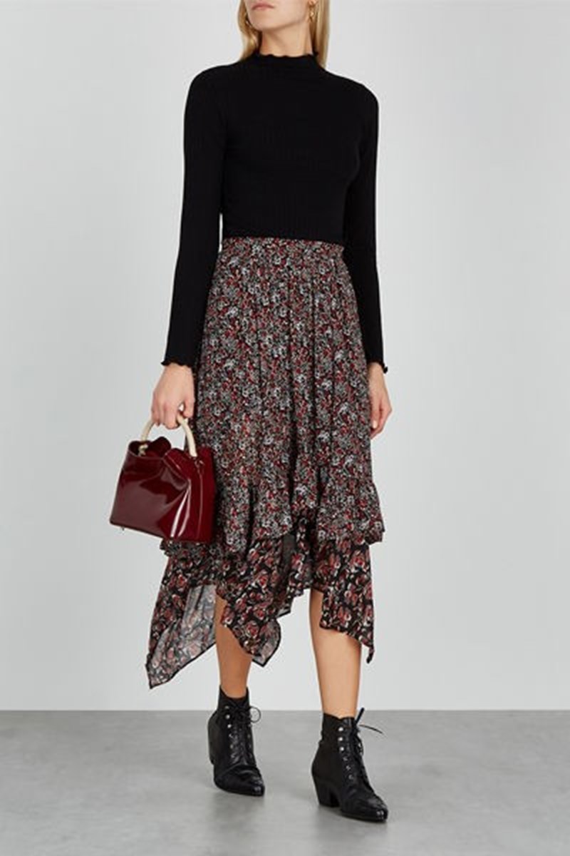Η floral φούστα λείπει από την γκαρνταρόμπα σου; Δες τις 10 αγαπημένες μας - εικόνα 10