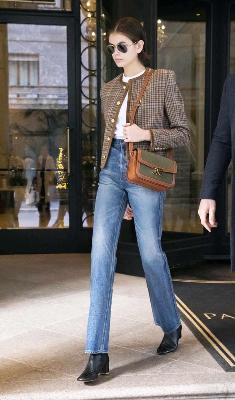 Kaia Gerber: To look που συνδυάζει 3 big trends και μπορείς να αντιγράψεις αύριο κιόλας - εικόνα 2