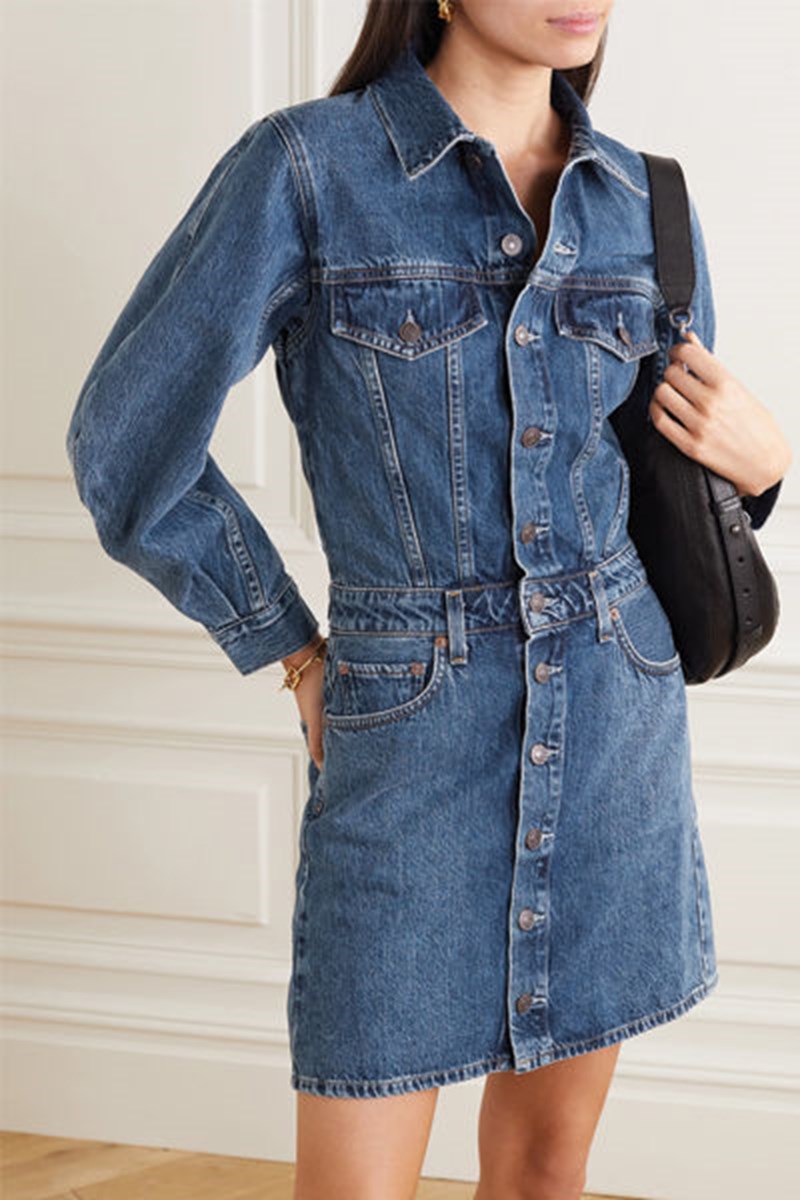 Αυτά τα 12 denim φορέματα «φωνάζουν» άνοιξη - εικόνα 4