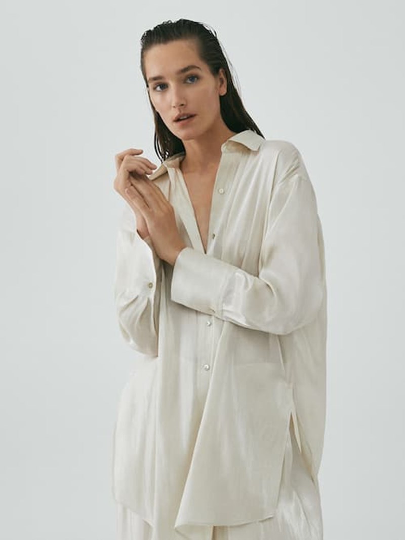 Oversized πουκάμισο & κολάν: Συνδυασμός φωτιά για εμφανίσεις εντός και εκτός σπιτιού - εικόνα 3