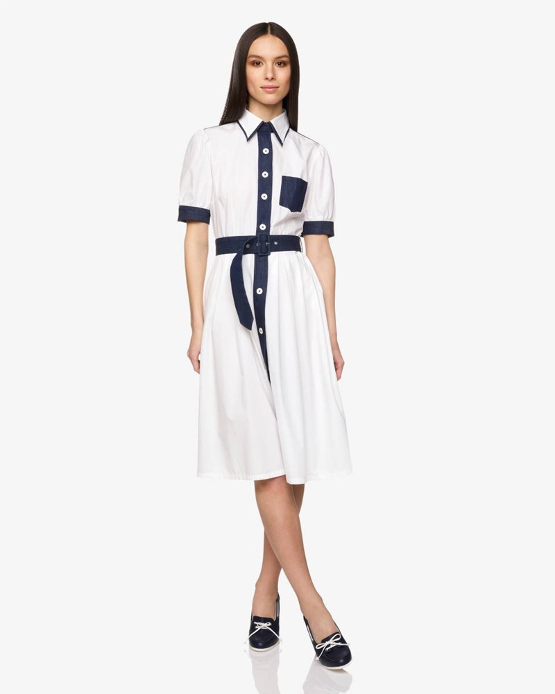 To shirt dress είναι το κομμάτι-κλειδί που θα φοράς συνέχεια και τώρα και όλους τους επόμενους μήνες - εικόνα 7