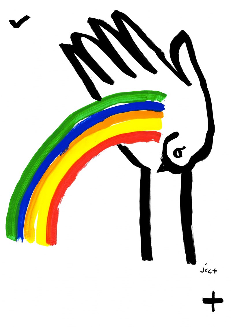 H United Colors of Benetton «συλλέγει» ουράνια τόξα στέλνοντας το δικό της μήνυμα αισιοδοξίας - εικόνα 1