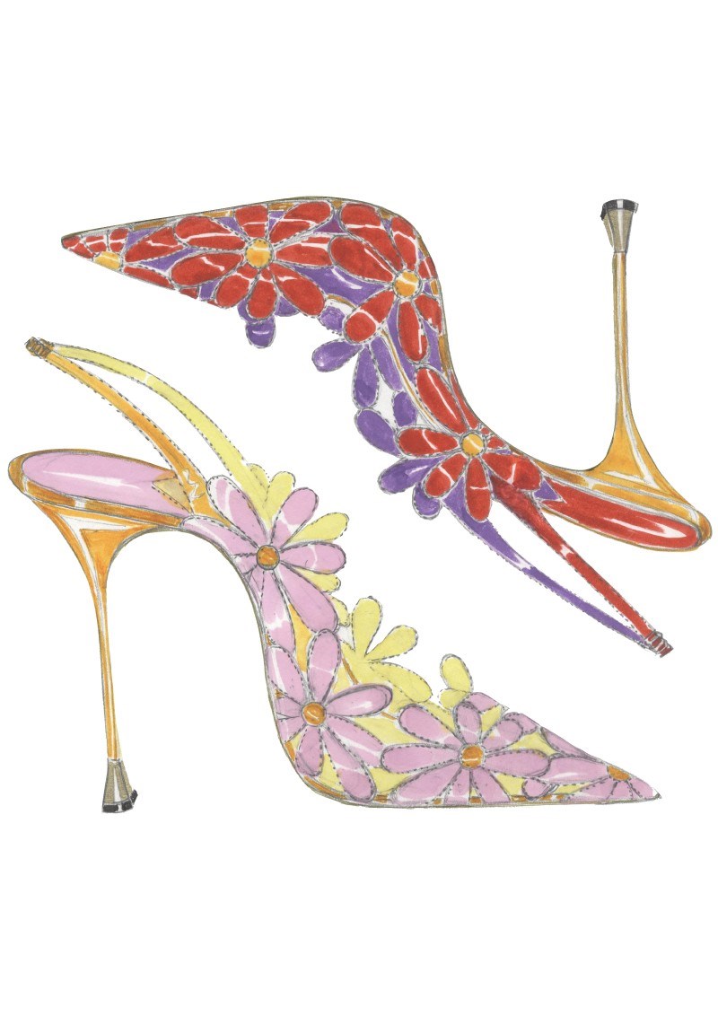 Ζωγραφίστε τα ακαταμάχητα παπούτσια του Manolo Blahnik - εικόνα 3