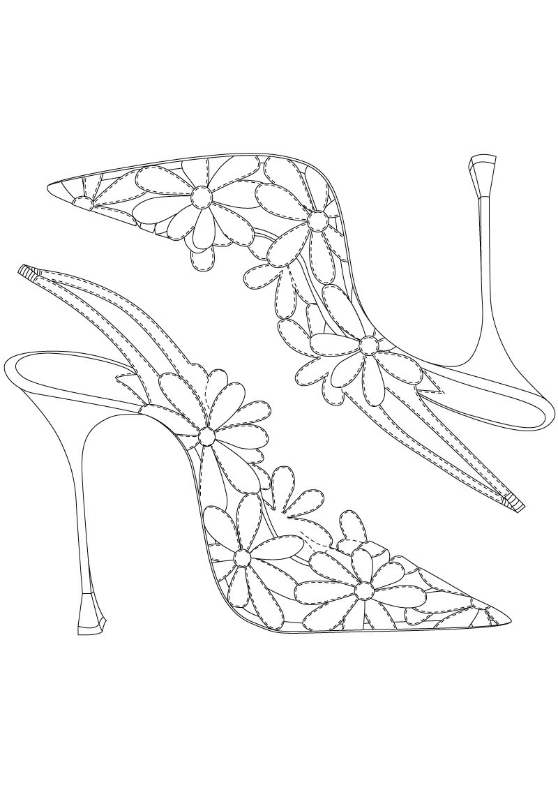 Ζωγραφίστε τα ακαταμάχητα παπούτσια του Manolo Blahnik - εικόνα 4