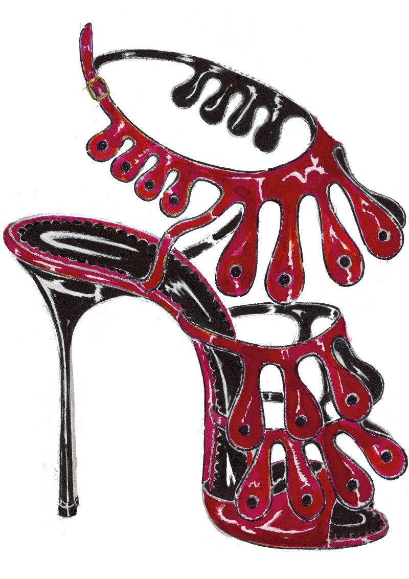 Ζωγραφίστε τα ακαταμάχητα παπούτσια του Manolo Blahnik - εικόνα 1