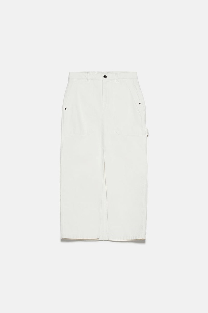 7 τζην φούστες Zara που θα φοράς όλο το καλοκαίρι - εικόνα 8