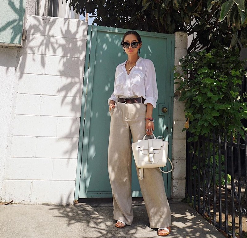 6 λινά παντελόνια που θα φοράς συνέχεια τους επόμενους μήνες - εικόνα 1