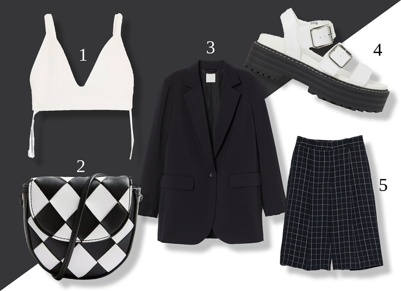 3 Black & White συνδυασμοί που θα κάνουμε αυτό το καλοκαίρι - εικόνα 1