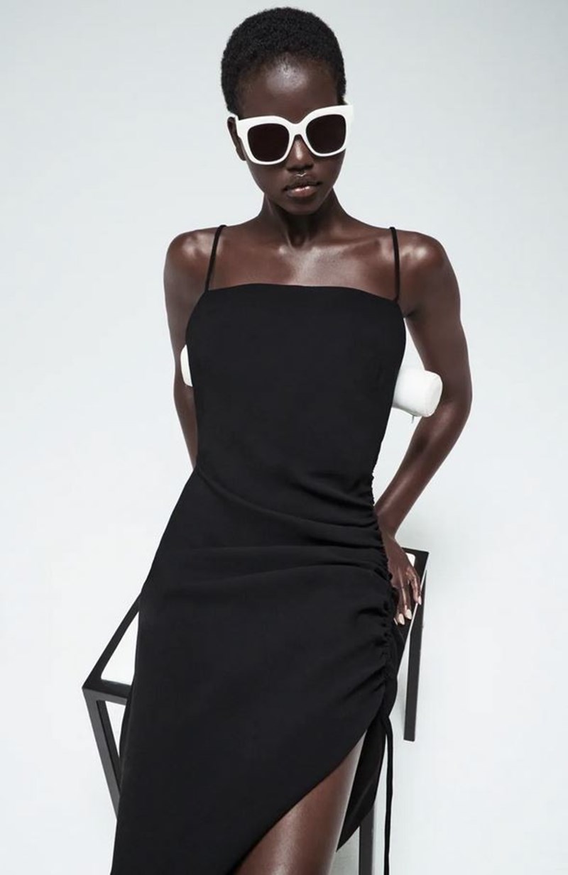 Ντραπέ φόρεμα, Zara.