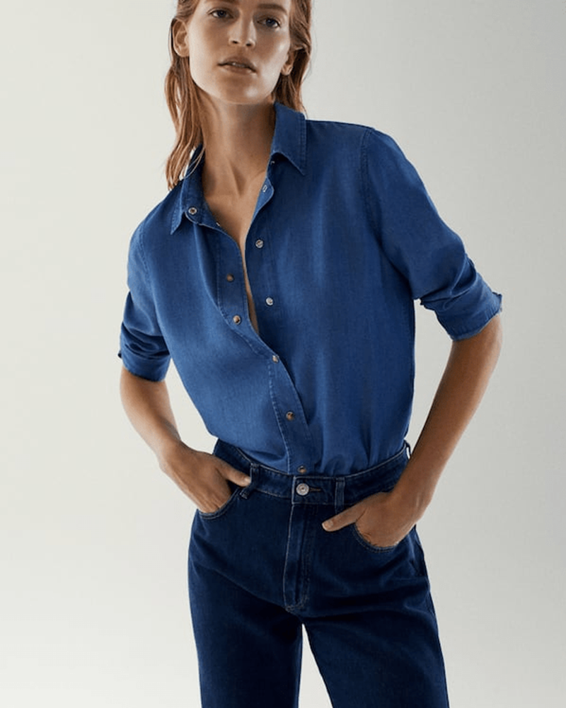 Αγαπητό denim πουκάμισο, είσαι ο ήρωάς μας τις ημέρες χωρίς έμπνευση (και όχι μόνο!) - εικόνα 4