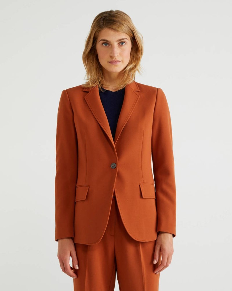 Σακάκι κεραμιδί, Benetton.