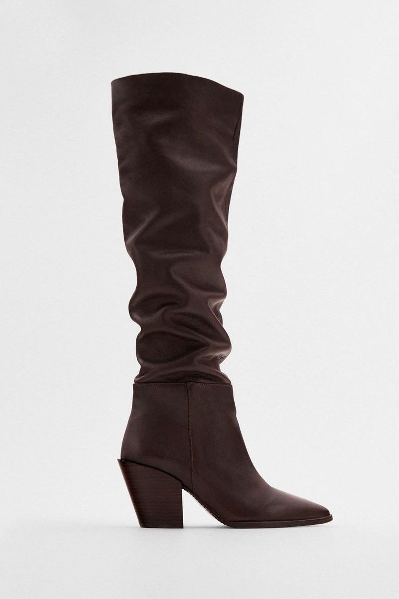 Ψηλή μπότα, Zara.
