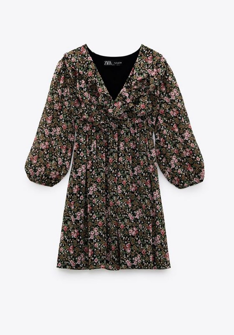 Φλόραλ φόρεμα, Zara.