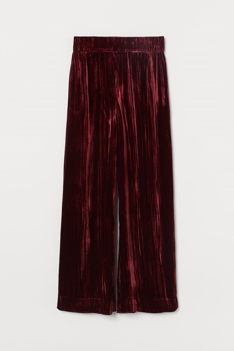Βελούδινη παντελόνα, H&M.