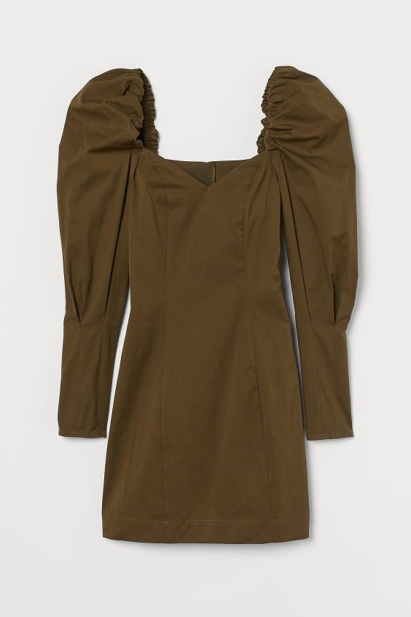 Φόρεμα με φουσκωτά μανίκια, H&M.