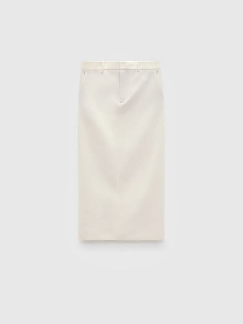 Λευκή φούστα, Zara.
