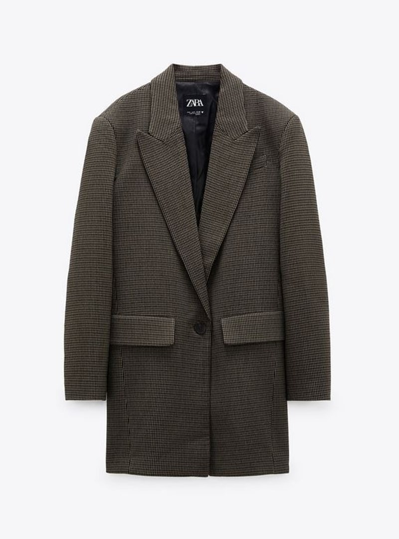 Καρό σακάκι, Zara.