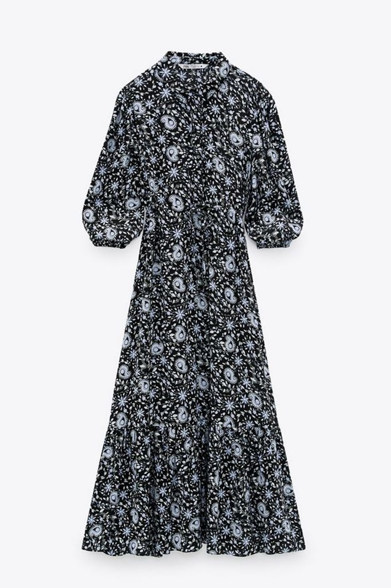 Φόρεμα με prints, Zara.