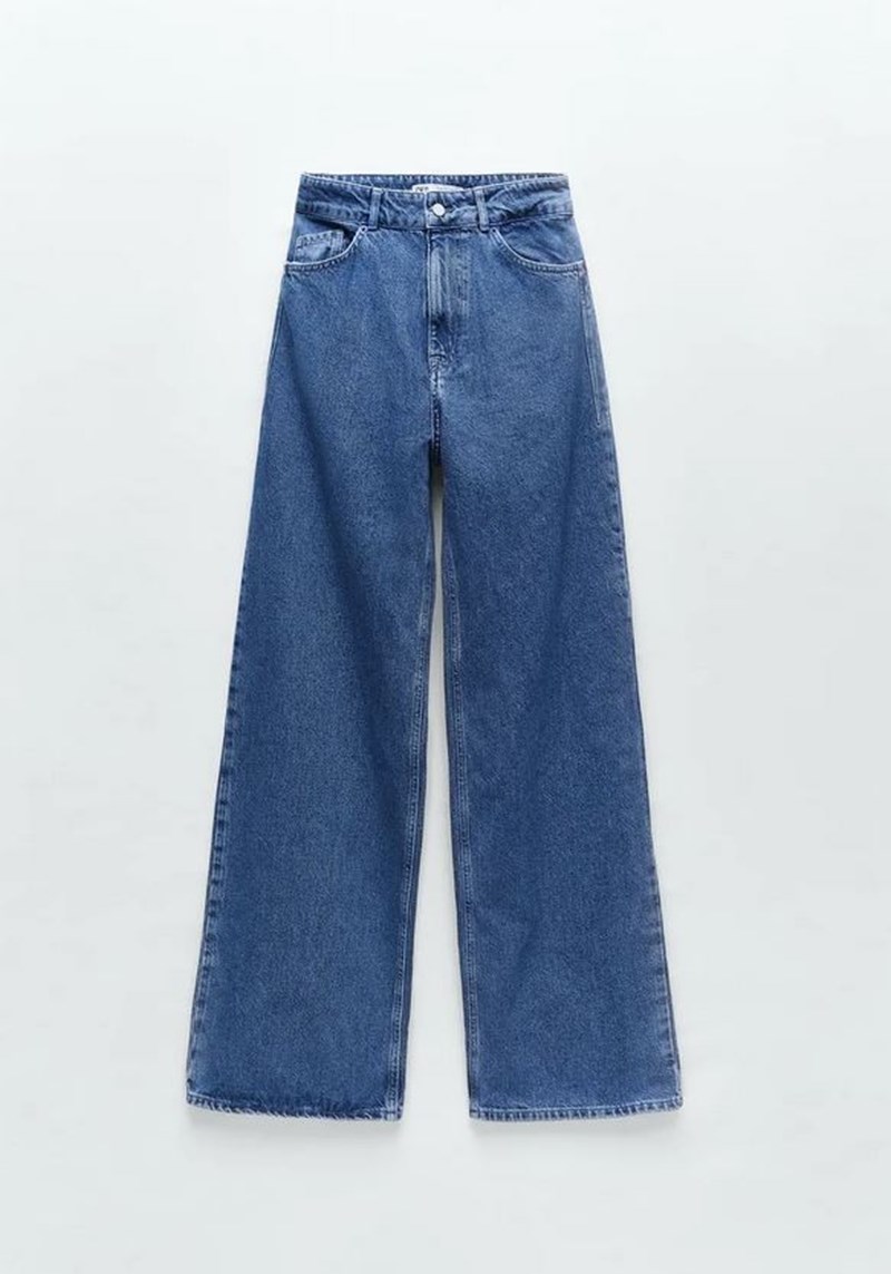 Τζην wide leg, Zara.