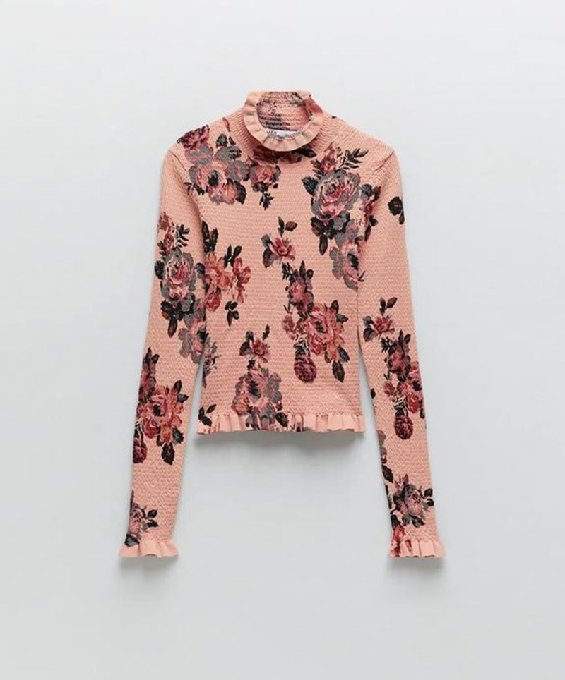 Φλόραλ τοπ, Zara.