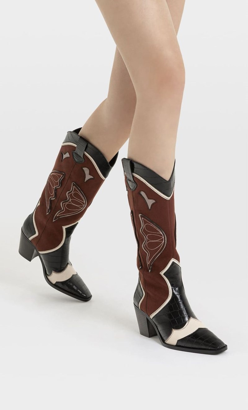 Cowboy μπότα, Stradivarius.