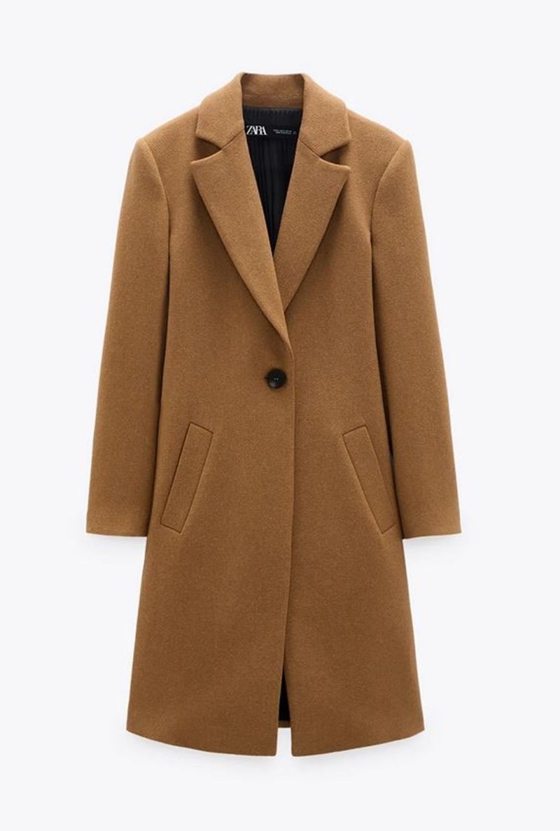 Καμηλό παλτό, Zara.