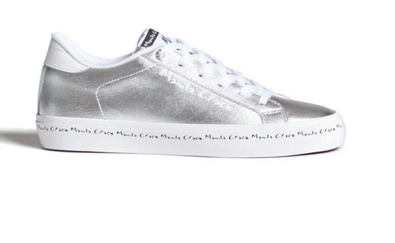 Μεταλλιζέ sneaker, Manila Grace.