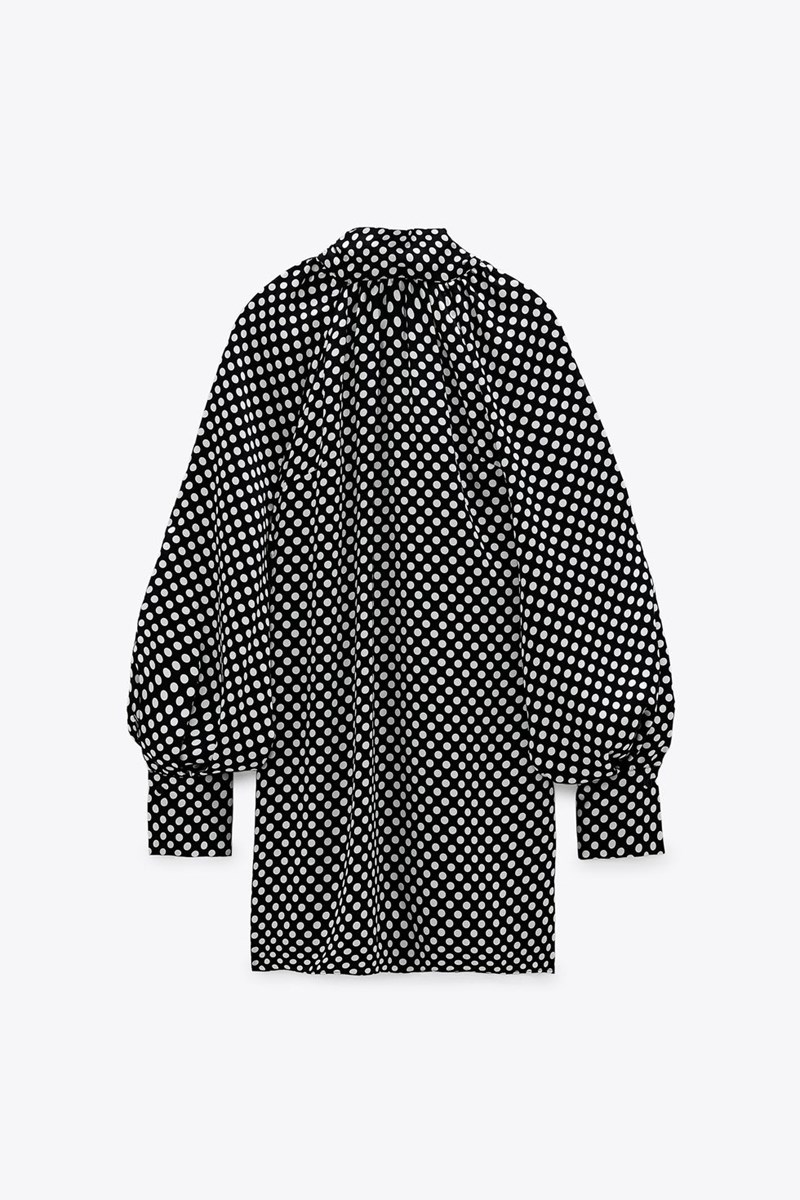 Πουά φόρεμα, Zara.