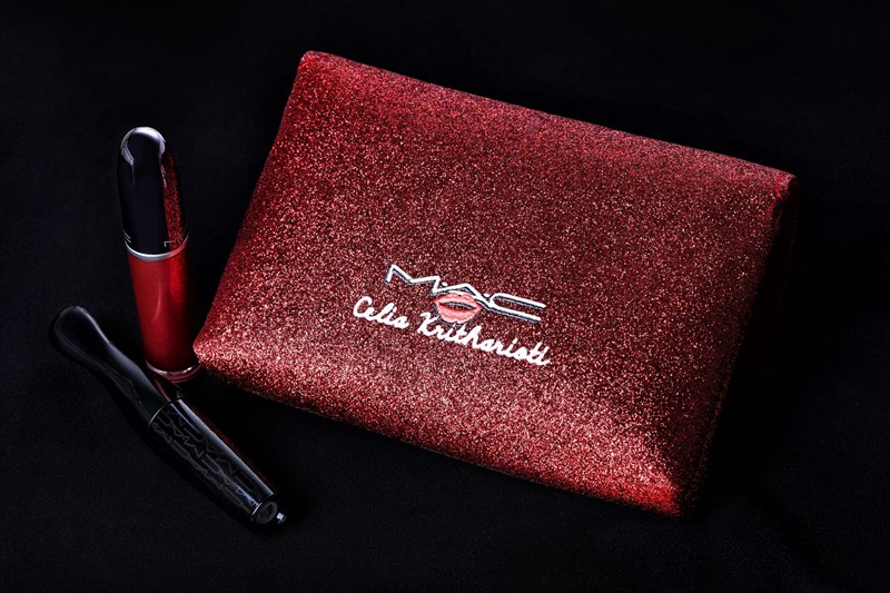 H Celia Kritharioti σχεδίασε το τέλειο χριστουγεννιάτικο M.A.C kit - εικόνα 2