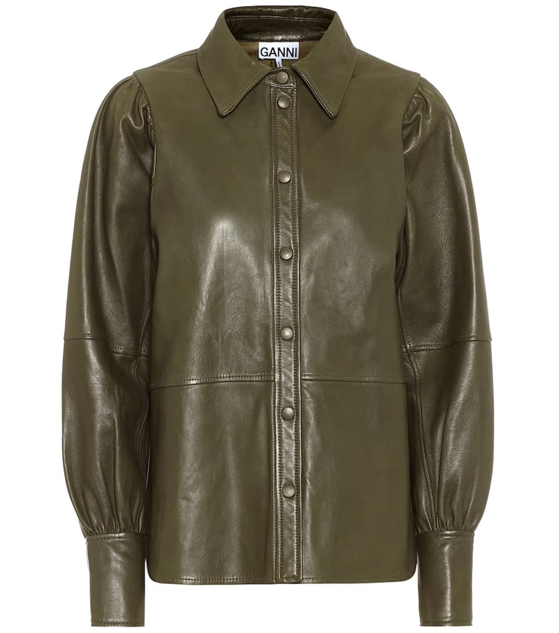 5+2 leather πουκάμισα για να φορέσεις κι εσύ επιτέλους το trend - εικόνα 2