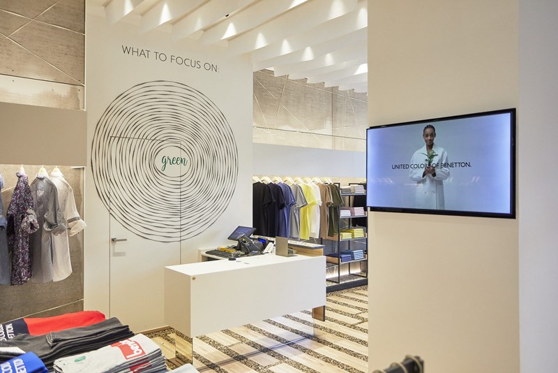 Το νέο κατάστημα της Benetton στην Φλωρεντία σέβεται το περιβάλλον - εικόνα 1