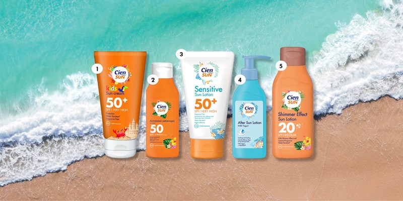 Πανέτοιμες για την παραλία με σύμμαχό μας τη σειρά αντιηλιακών Cien Sun - εικόνα 2