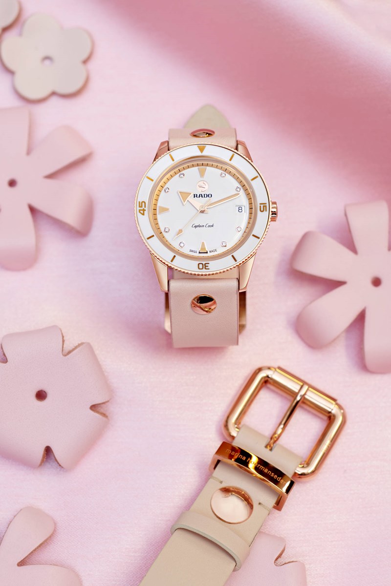 Rado Captain Cook x Marina Hoermanseder: Η ουσία της αιωνιότητας συναντά το τολμηρό design - εικόνα 2