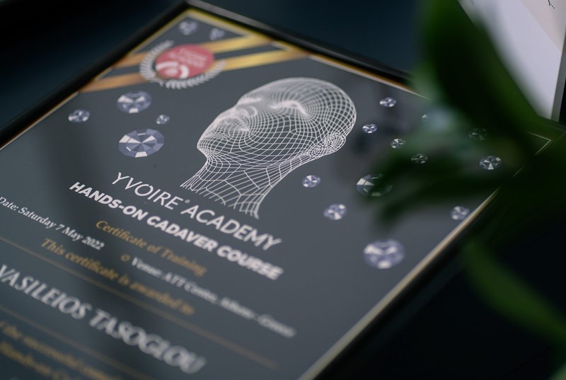 Στο 1ο Cadaver Course μάθαμε τα πάντα για τη χρήση του Yvoire στο πρόσωπο - εικόνα 3