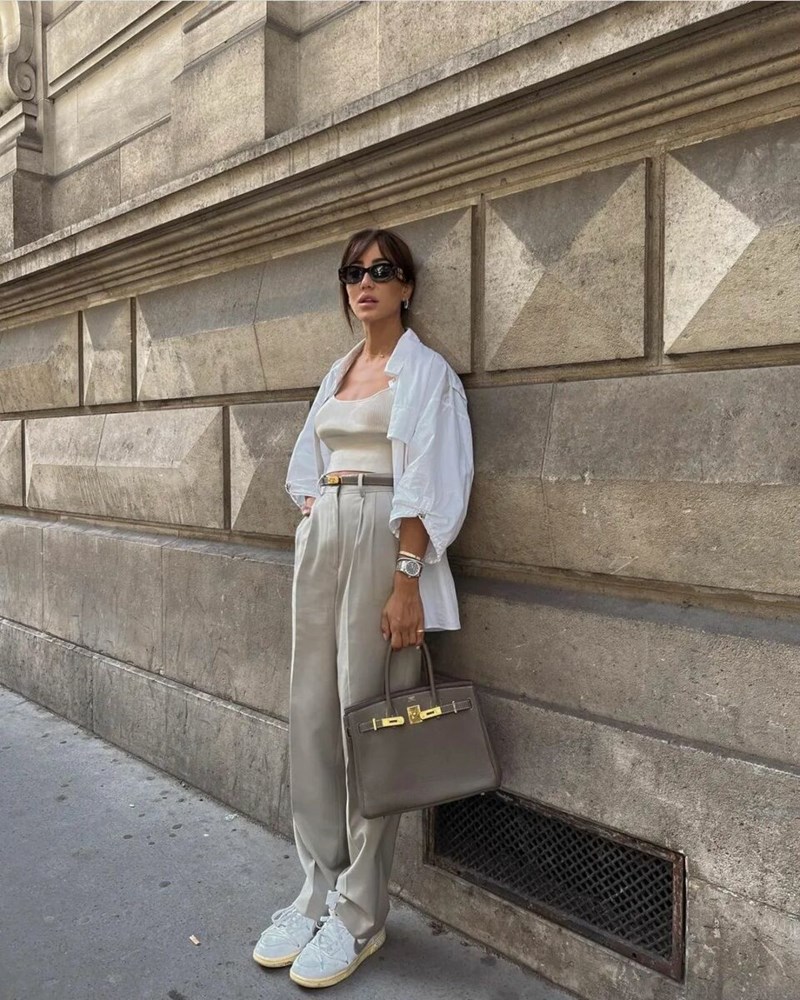 6 stylish τρόποι για να φορέσεις το tailored παντελόνι σου μέσα στον Αύγουστο - εικόνα 1