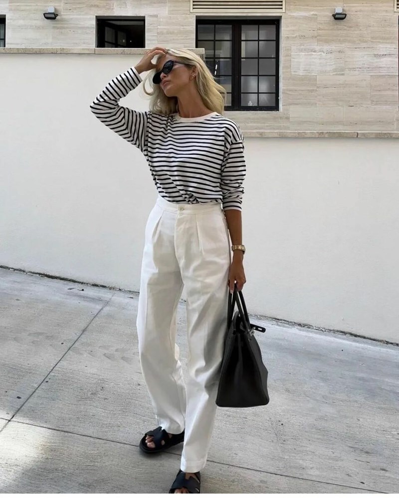 6 stylish τρόποι για να φορέσεις το tailored παντελόνι σου μέσα στον Αύγουστο - εικόνα 2