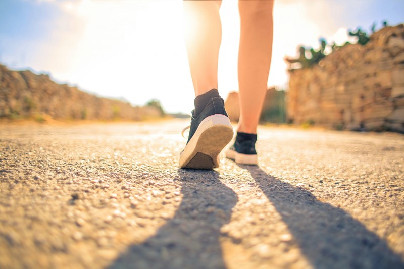 hot girl walks