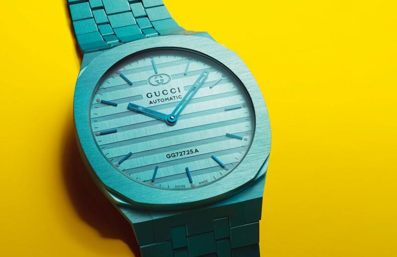 H Jessica Chastain στη νέα καμπάνια της Gucci για τη νέα συλλογή ρολογιών GUCCI 25H - εικόνα 2