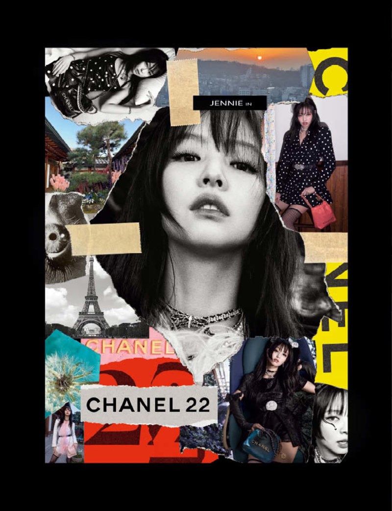 Η Κορεάτισσα τραγουδίστρια της K-Pop JENNIE είναι το νέο πρόσωπο της τσάντας CHANEL 22 - εικόνα 1