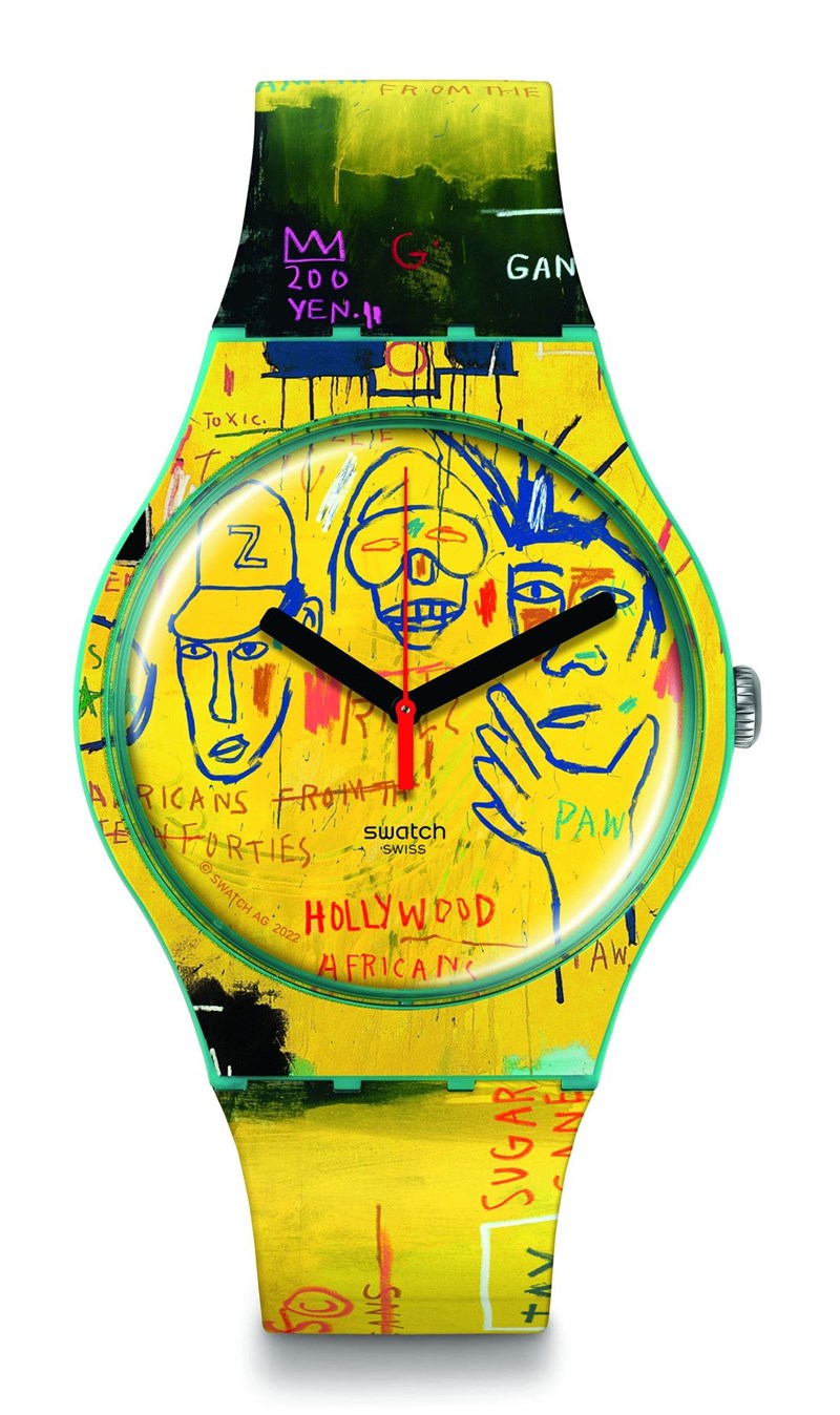 Η Swatch φέρνει τα αριστουργήματα του Jean-Michel Basquiat στον καρπό μας - εικόνα 7