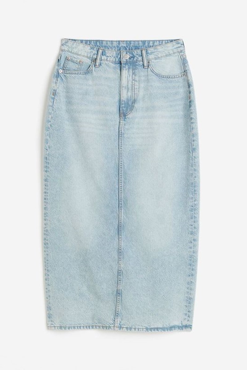 7 midi denim φούστες που θα ερωτευτείς με την πρώτη ματιά - εικόνα 2