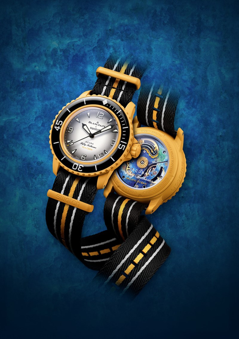 Blancpain X Swatch: Το εμβληματικό καταδυτικό ρολόι επανασυστήνεται μέσα από την πιο συναρπαστική συνεργασία - εικόνα 1