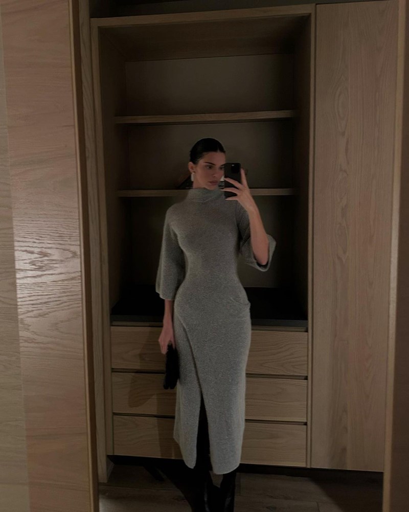 Η Kendall Jenner φόρεσε το ιδανικό χειμερινό φόρεμα για όλες τις ώρες - εικόνα 1
