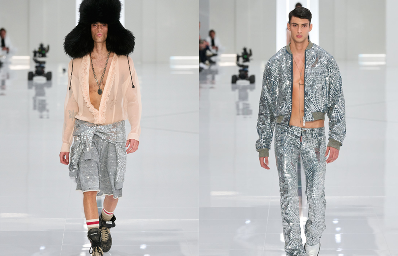 Η νέα συλλογή της Dsquared2 Fall / Winter 2024 εγκαινίασε την εποχή της "μεταμόρφωσης" - εικόνα 3