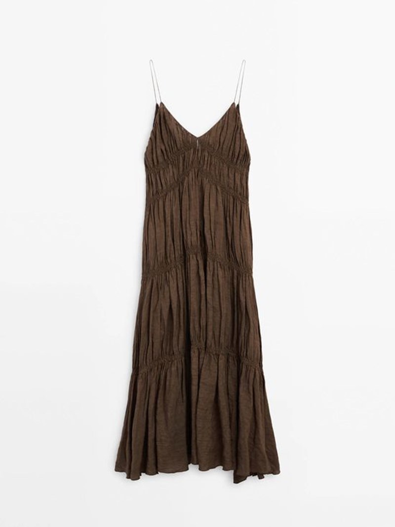 10 μακριά φορέματα από Massimo Dutti που αποπνέουν απροσποίητη πολυτέλεια - εικόνα 7
