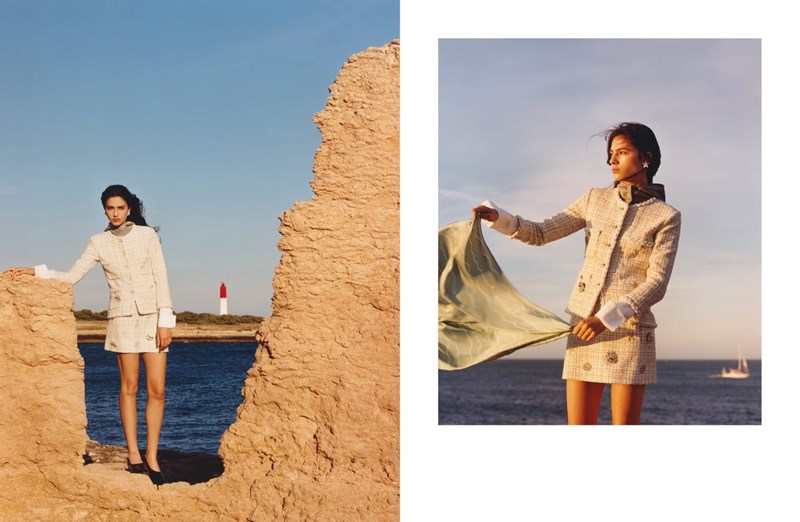Chanel: Η νέα καμπάνια για τη συλλογή Cruise 2024/25 μας μεταφέρει σε λουσμένες με φως ακρογιαλές στη Μεσόγειο - εικόνα 2