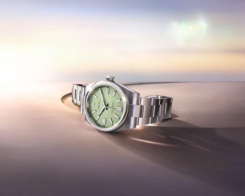 Rolex Oyster Perpetual_pistachio.